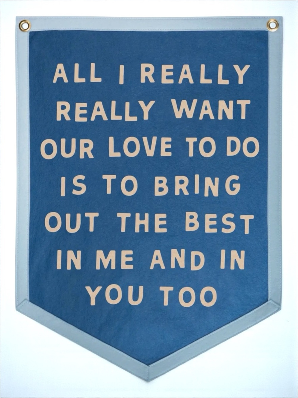 Joni Mitchell Camp Flag Banner | Music Lyric Wall Hanging NWT